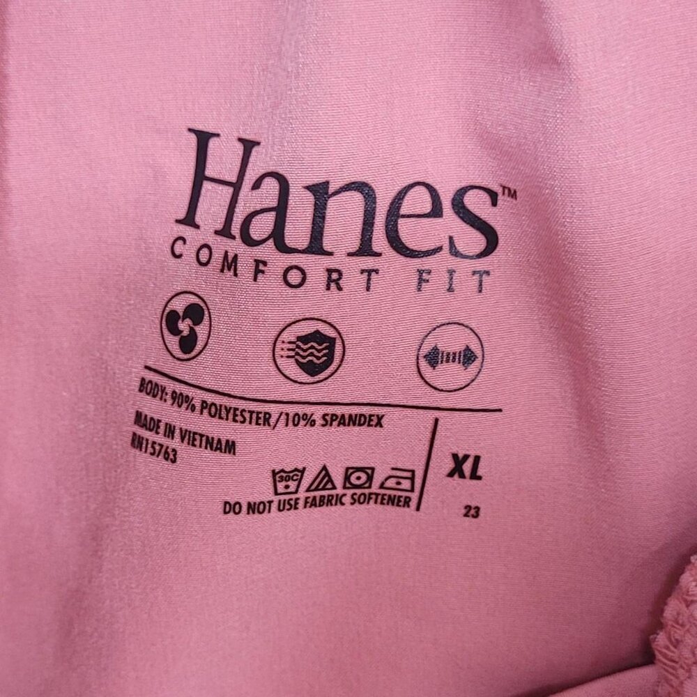 Hanes Comfort Fit Mauve Scrub Pants | Plus Size XL - Picture 2 of 3